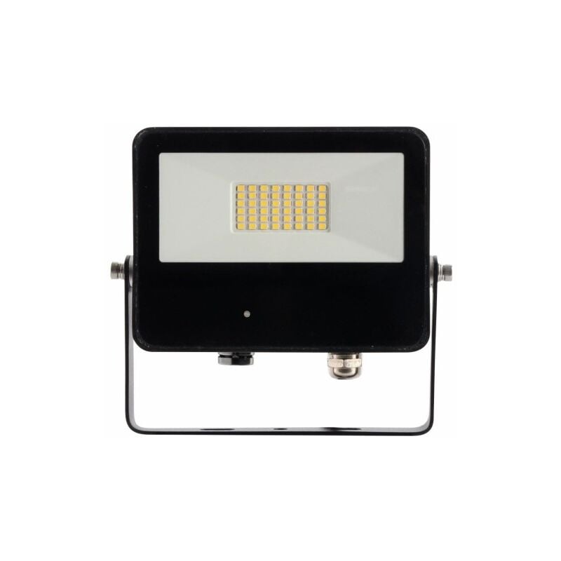Spot led sky 30W IP65 avec capteur intégré 4000k Noir