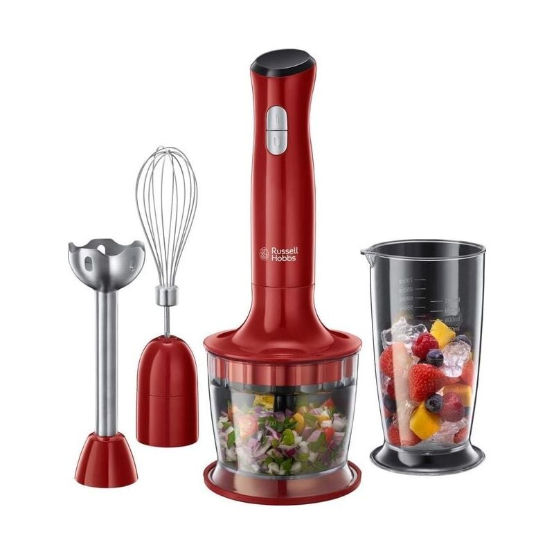 Desire Frullatore ad Immersione 500W Rosso - Russell Hobbs