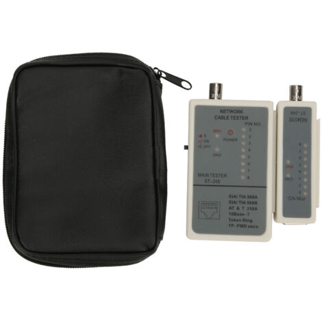 248 Testeur de câble Balayage automatique RJ45 RJ12 RJ11 Détecteur de fils réseau Tracker DC 9V