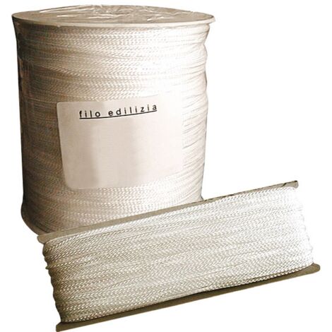 24CF FILO PER EDILIZIA STABILIZZATO AI RAGGI UV col. bianco  mt. 50