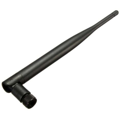 2.4GHz 5DBI Antenne Booster WIFI Omnidirectionnel RP-SMA WLAN Pour Modem Routeur