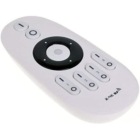 2.4GHz RF Wireless Remote Control for CCT Adjustable LED Panel Light Warm and Cool White 4 Zone Dimming Control [Energy Class A+]