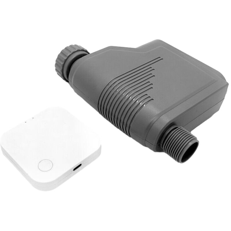 Lifcausal - Minuterie d'arrosage WiFi 2,4 GHz - Minuterie d'arrosage intelligente à télécommande pour tuyau d'arrosage Système d'irrigation