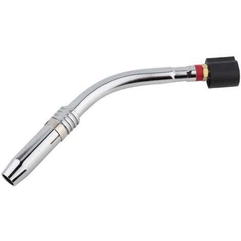 24KD Cou de Cygne de Torche de Soudage MIG pour Binzel Abicor Style W/Buse 9mm Inox Laiton