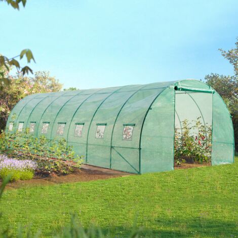 24M² invernadero túnel de jardinería DES ANDES gama huerta 8x3M