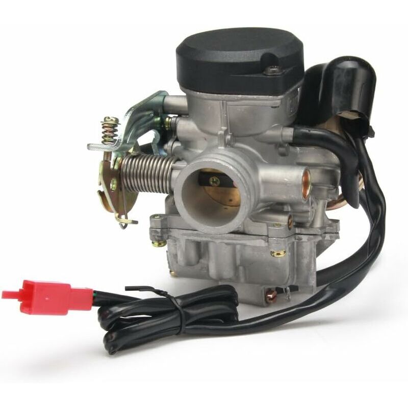Start - 24mm PD24J Carburateur Carb Remplacement pour GY6 4 Stroke 125cc 150cc atv Go Kart Cyclomoteur et Scooter H645