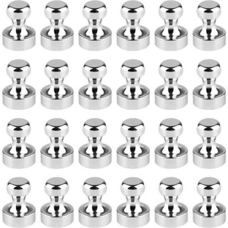 24pcs Aimants Puissants, XU, Aimant Frigo, Aimant , Magnet Frigo, Aimants Tableau Magnétique, Petit Aimant Puissant - KZQ