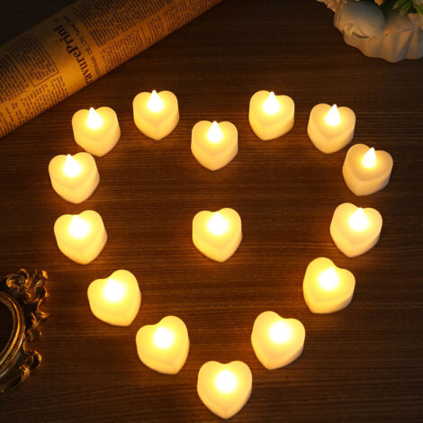 24pcs LED electronic candle lamp romantic wedding birthday Valentine's Day confession scene decoration street lamp.
