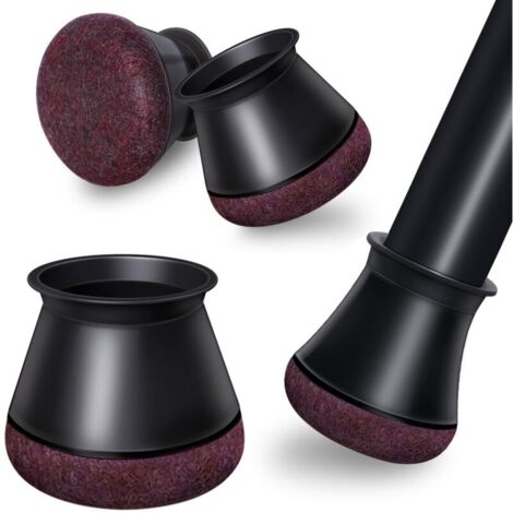24pcs Protection Pied de Chaise, Embouts de Pieds de Chaise, protecteurs de Sol en Silicone, Patins en Feutre pour chaises, Reduire Le Bruit éviter Les Rayures Résistants à l'usure (20.1-30mm)