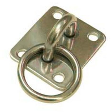 24PZ CAVALLOTTO QUADRO A MANIGLIA TONDA CON ANELLO SALDATO - mm.60x50x3