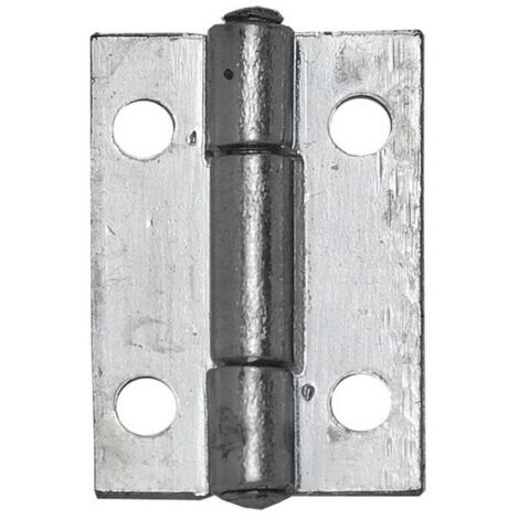 24PZ CERNIERA STRETTA PERNO FISSO IN ACCIAIO ZINCATO mm. 90x51