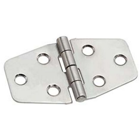 24PZ CERNIERE NAUTICA BISCOTTO SIMMETRICHE ACCIAIO INOX ART.854 mm40x70x1,5