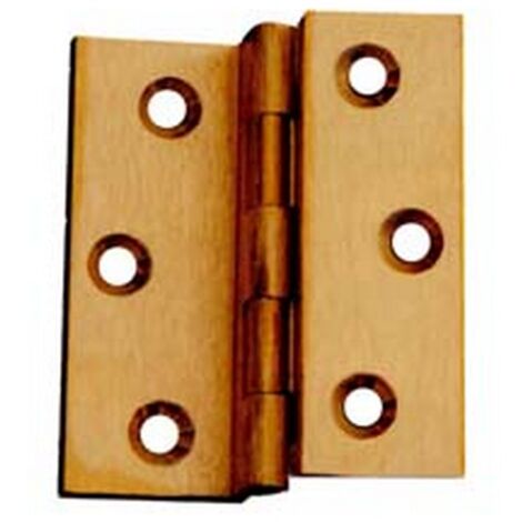 24PZ CERNIERE OTTONE FRESATE DOPPIE ZANCATE - mm.40x35
