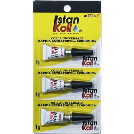 24PZ COLLA ISTANKOLL  1 gr. (blister 3 pz.)