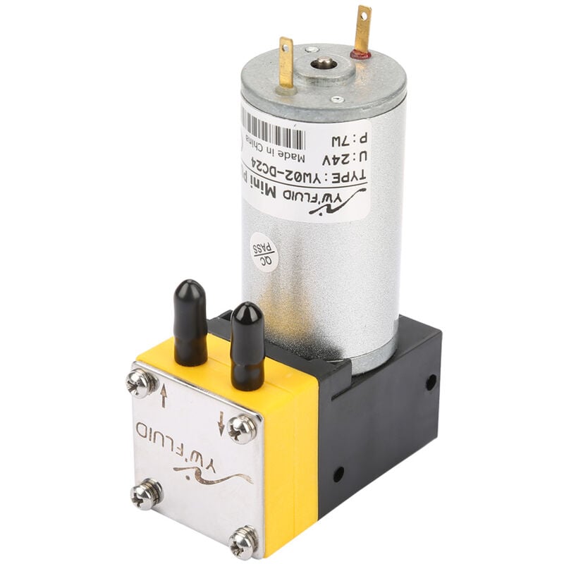 Zoternen - 24V 0.4-1L/min Miniature Diaphragm Pump Pompe à vide pour air/liquide