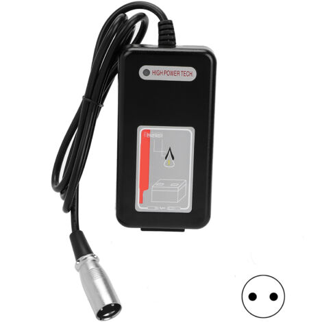 24V 2A Akkuladegerät für Elektrorollstühle, EU-Stecker 110-240V, Ladezubehör