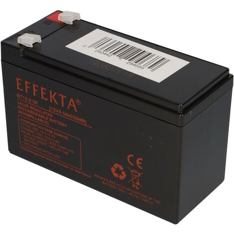 24V 2x 12V 9,5Ah ES-808  Scooter Elektroroller Blei Akku AGM