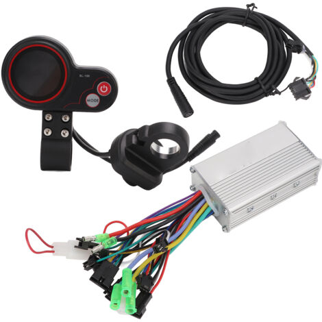 24V-48V 250W/350W Bürstenloser Elektro-Controller-Kit für Scooter mit LCD-Bildschirm und wasserdichtem Kabel