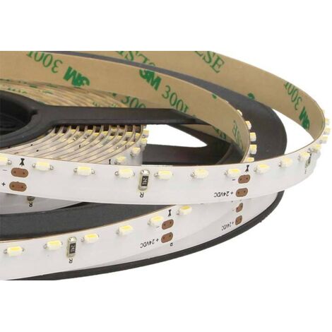 24V Bobina Striscia Striscia Led 15W/M Bianco Neutro Illuminazione Laterale 600 smd 3014