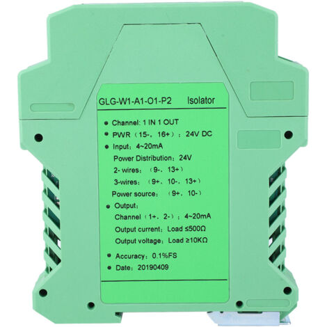 24V DC 4-20mA Signal-Isolator-Transmitter für SPS-Aufbereiter