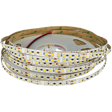 24V Striscia LED Corrente Costante 15 Metri IP20 6000K CRI 90 12W/M 100LM/W Passo 8mm