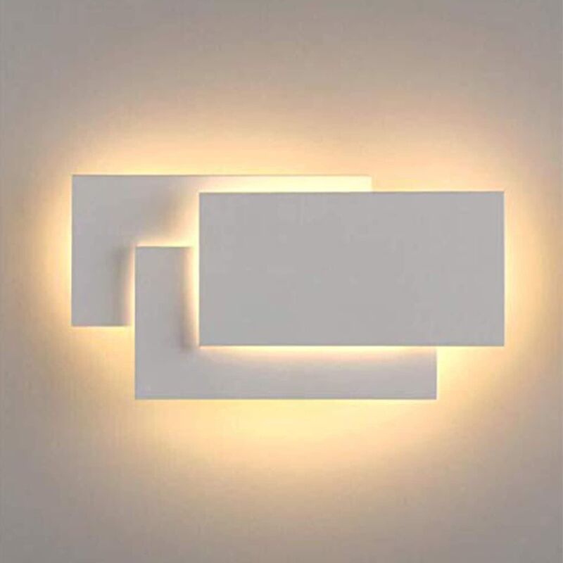 Stoex – Applique murale LED 24W blanc chaud – Aluminium haute qualité – Éclairage doux pour salon, chambre, couloir – Dimensions 260x125x55mm Stoex – Applique murale LED 24W blanc chaud – Aluminium haute qualité – Éclairage doux pour salon, chambre, couloir – Dimensions 260x125x55mm