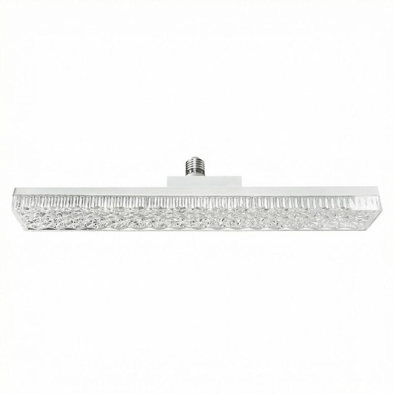 24W LED Crystal Long Strip Ceiling Light with E27 Base