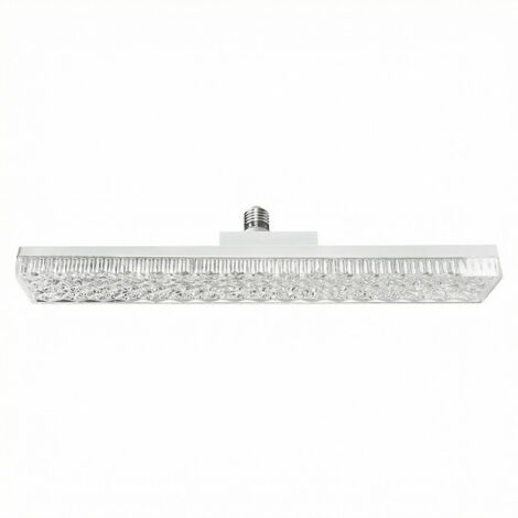 24W LED Crystal Long Strip Ceiling Light with E27 Base