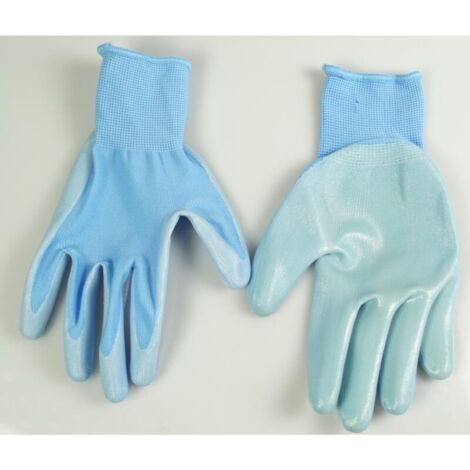 24x Handschuhe Nitril Gartenarbeit Montage Schnittschutz Mechaniker Paar Größen