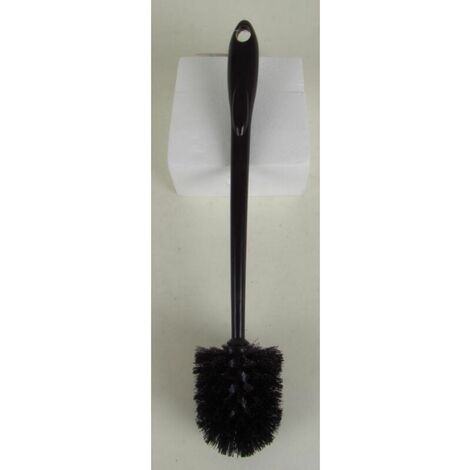 24x Toilettenbürste 39,5x8cm WC Klo reinigen putzen schwarz / weiß