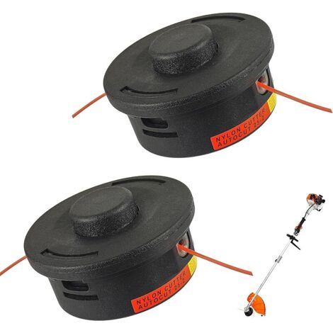 25-2 Tête de Débroussailleuse pour STIHL - Accessoires Outils de Jardin - Tête de Débroussailleuse de Remplacement pour Stihl FS55 FS55R FS56 FS56RC FS70 FS70R Brushcutter String Trimmer Head