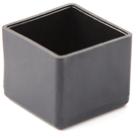 25  25mm chaise carrée couvre-pieds table repose-pieds tabouret couvre-pieds tabouret housse de protection meubles repose-pieds épaissi antidérapant résistant à l'usure noir 16