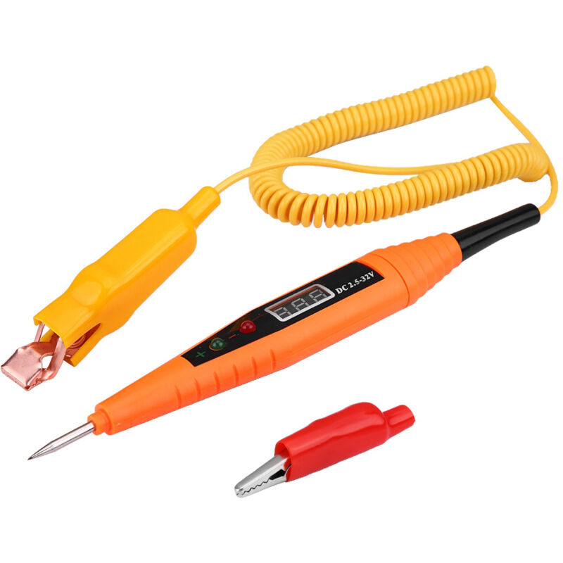 Gistuch - 2.5-32V testeur de Circuit numérique de voiture crayon outil de Diagnostic électrique Test de tension de sonde de puissance