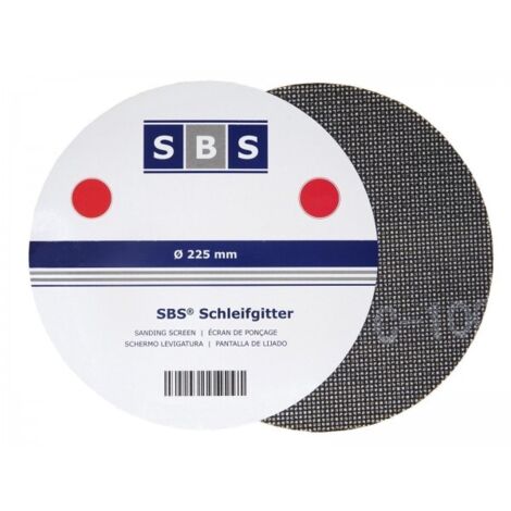 25 Blatt Gitterleinen Schleifgitter 225mm Korn 100 für Langhalsschleifer Trockenbau