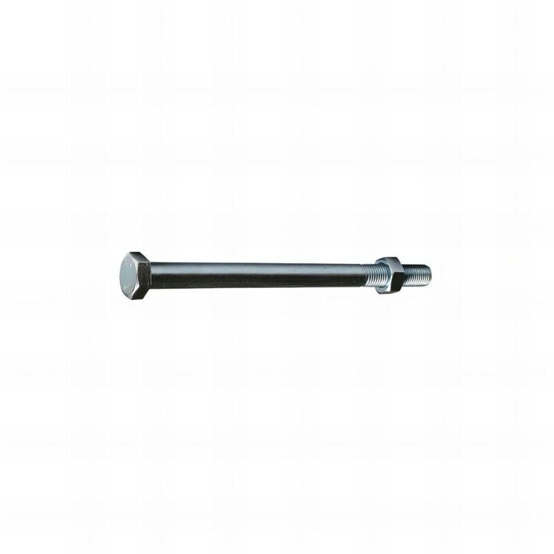 25 Boulons de Charpente tête hexagonale zingués - diamètre 16 mm - Longueur 400 mm