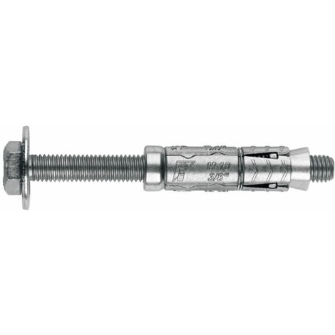 25 chevilles métalliques charges mi-lourdes vis longue M12 x 140 mm (D. 20 mm) zamak - ZT12L65 - Index