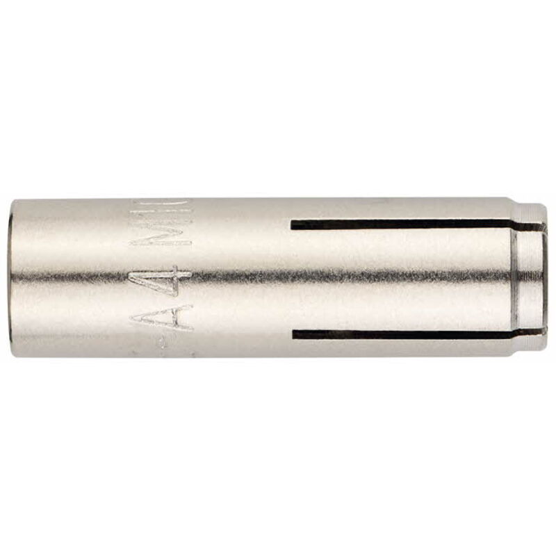 Cheville femelle avec cône interieur pour charges lourdes - Inox A4 M10 x 40 Ø12 - Boite de 50