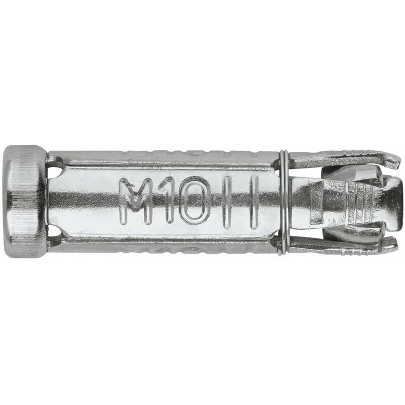 Index - Cheville à ailettes en acier pour charges lourdes - Douille- Inox A4 M12 x 80 Ø20 - Boite de 10