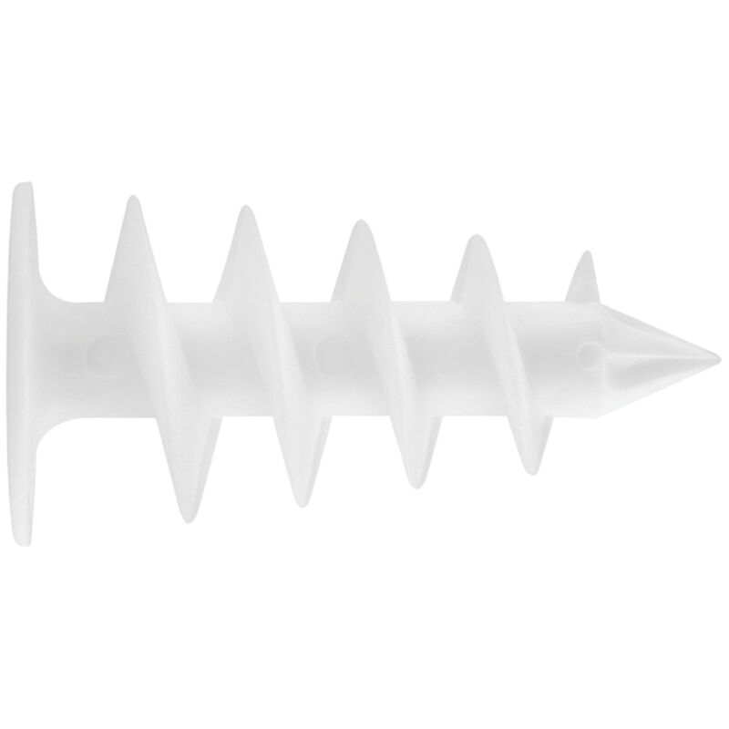 Cheville spirale pour la fixation sur les panneaux isolants - Nylon 25 x 50 - Boîte de 50 pcs