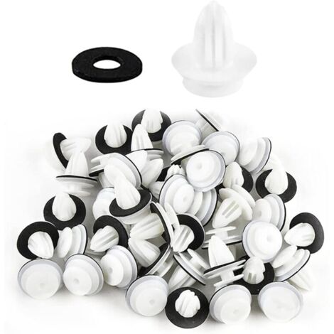 25 clips de sujeción para coche, clips de sujeción universales para vehículos, remaches, clips de sujeción para puertas de coche, para paneles de puertas de coche