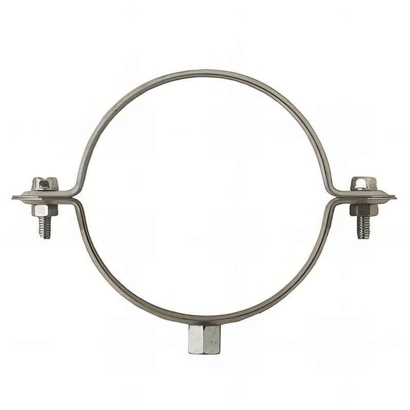 25 colliers gouttière - M7 x 150 mm - d. tube 125 mm