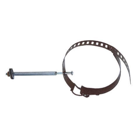 25 colliers rA glables Collier de tuyau noir 8-14 cm pour poA les A bois