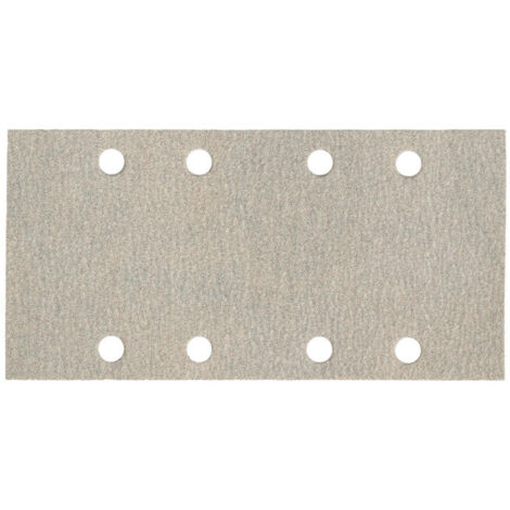 25 feuilles abrasives auto-agrippantes 93 x 185 mm, P 60, série « professional », pour peinture, vernis, mastic, pour ponceuse vibrante metabo 25 pièces