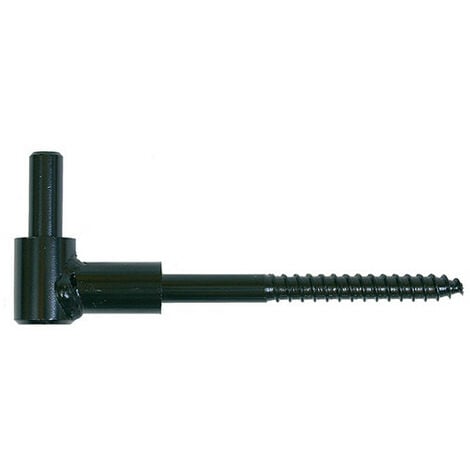 25 Gonds de volet Bois D. 12 x 120 mm - Clav. D. 12 mm - Double volet - Zingué jaune