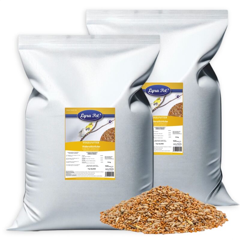 20 kg de nourriture pour perruches Lyra Pet