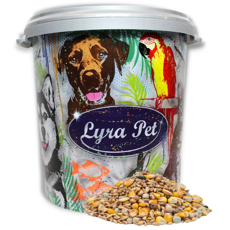 10 kg Lyra Pet Taubenfutter Standardmischung in 30 l Tonne
