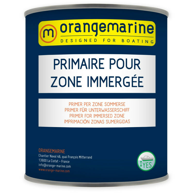 Orangemarine - Primaire pour zones immergées 2.5 l - argent