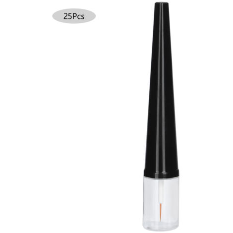 25 leere 5-ml-Mascara-Fläschchen für Wimpernserum, wiederverwendbar für Reisen