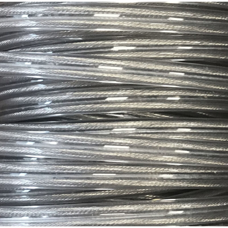 

25m. cable plástico transparente Cordón D'or 2x0,75mm2