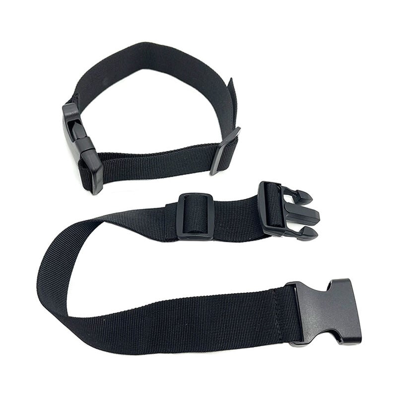 Csparkv - 25 mm, 200cm Noir 4Pcs Sangle à Boucle Rapide Sangle d'Arrimage Sangle à Cliquet Plastique Courroie de Serrage pour Fixation Bagage